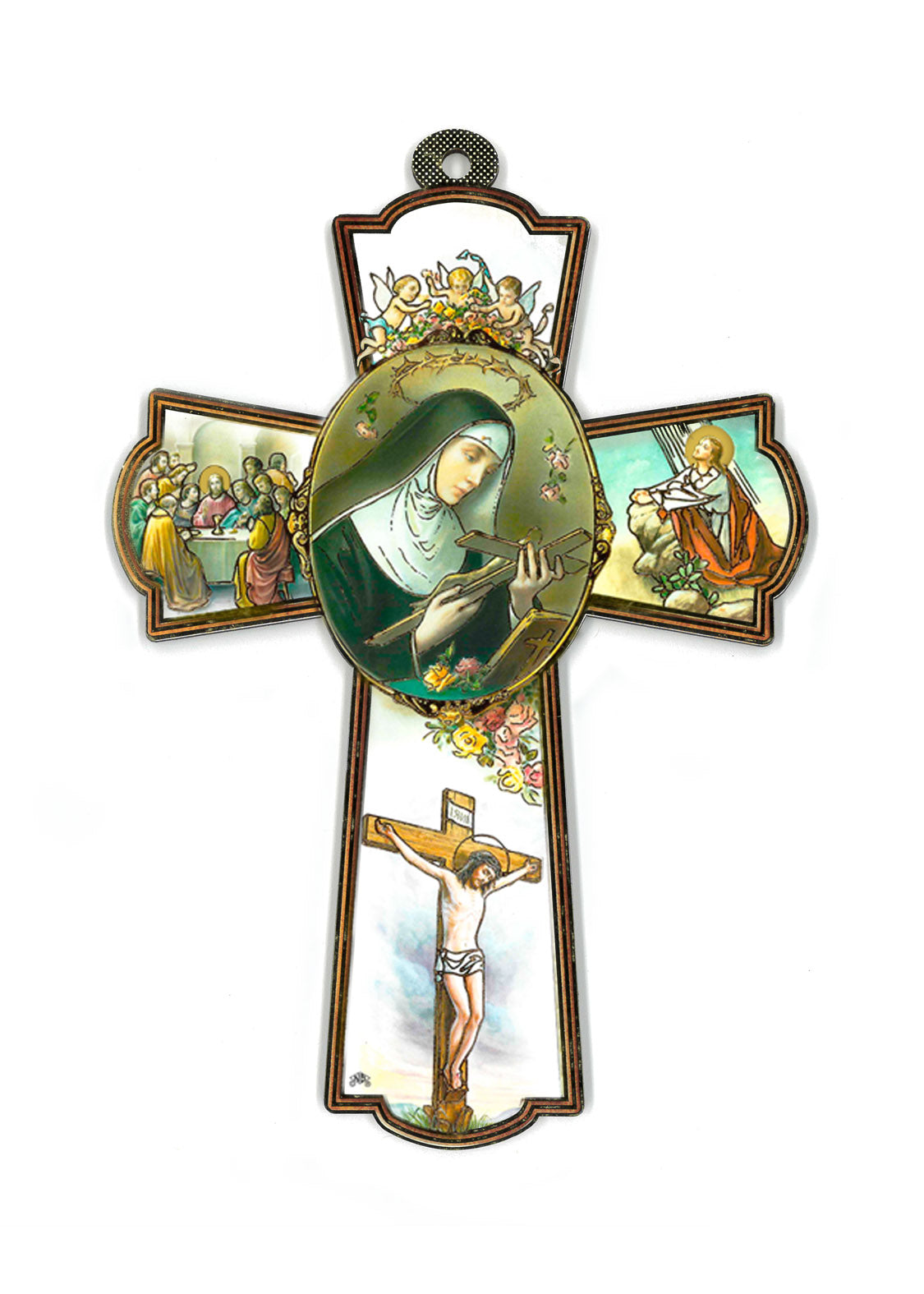 Saint Rita Wall Cross