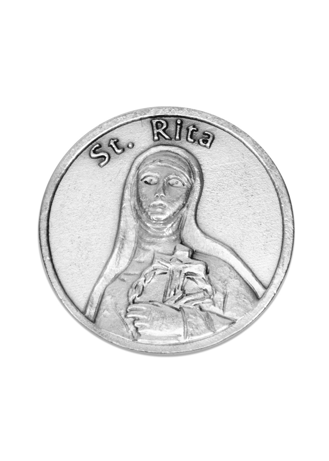 Saint Rita Prayer Coin