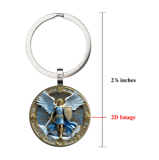 St. Michael the Archangel Keychain