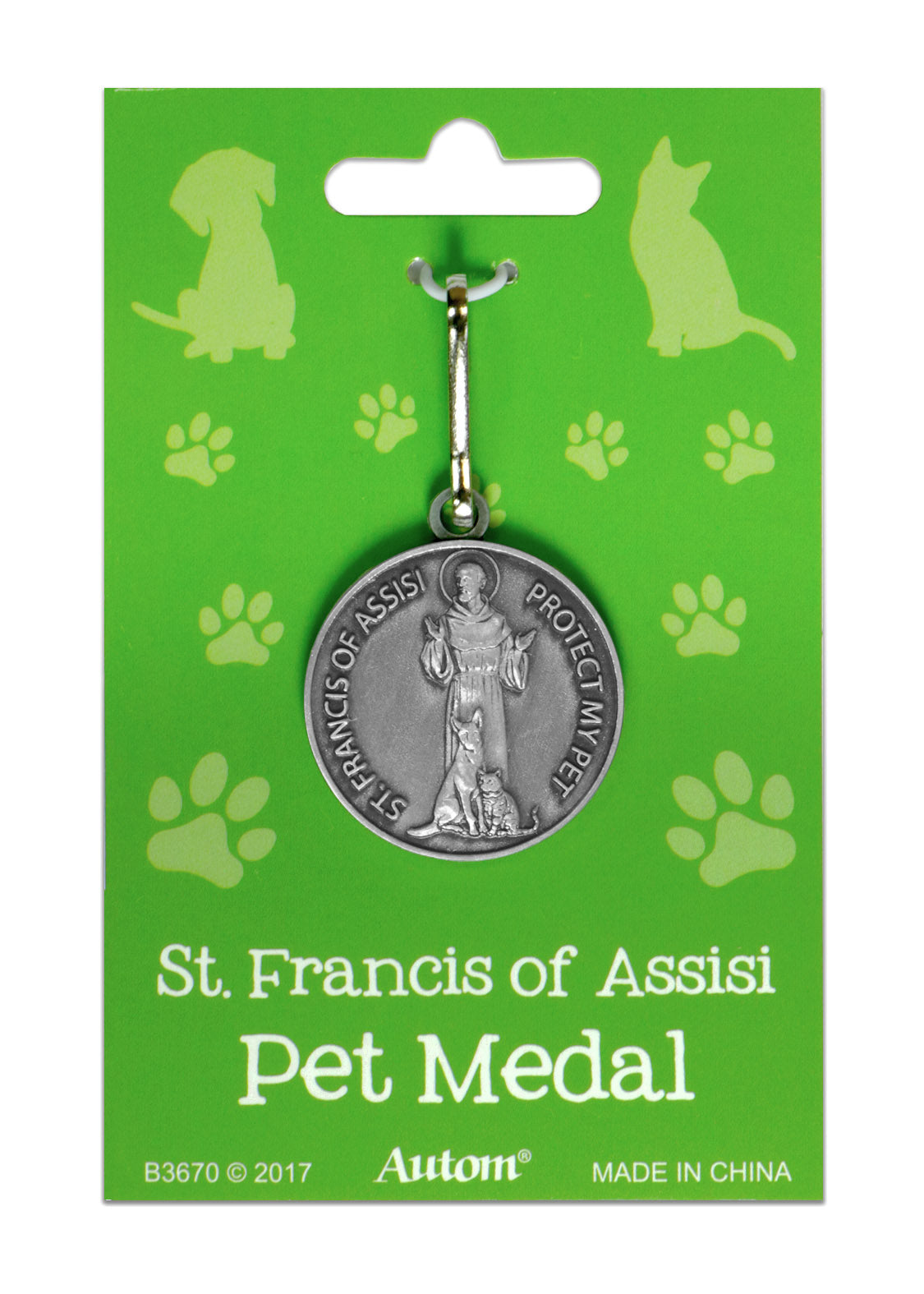 St. Francis of Assisi Pet Medal
