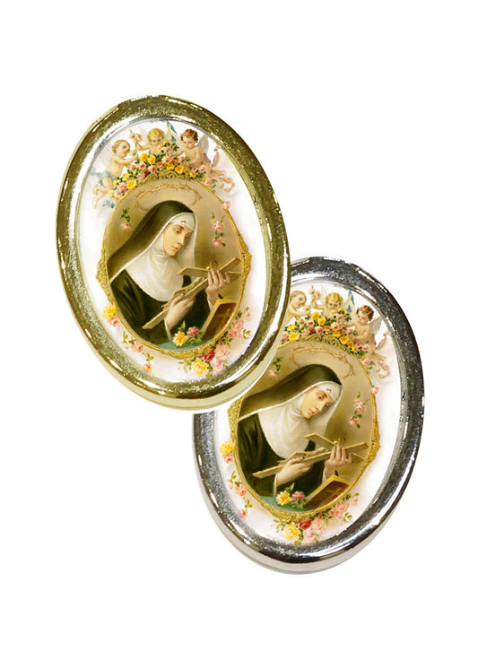 Saint Rita Lapel Pin
