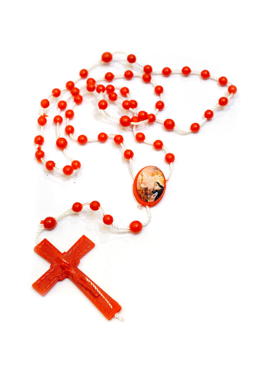 Saint Rita Red Rosary