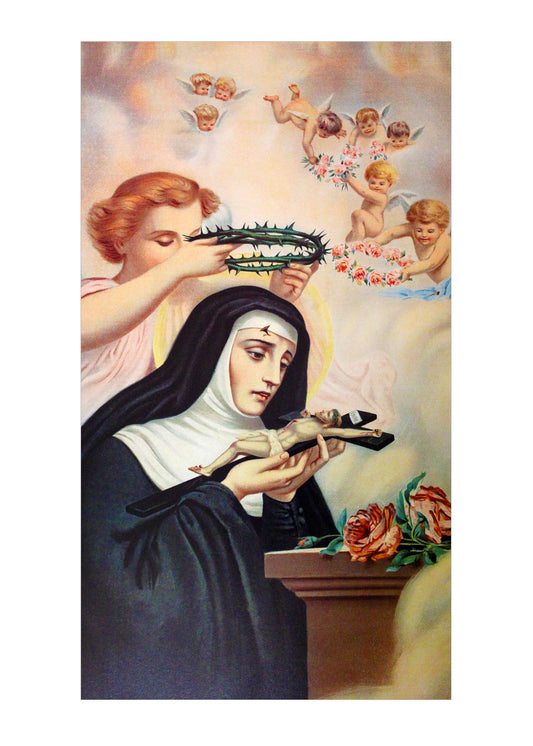 Saint Rita Prayer Card
