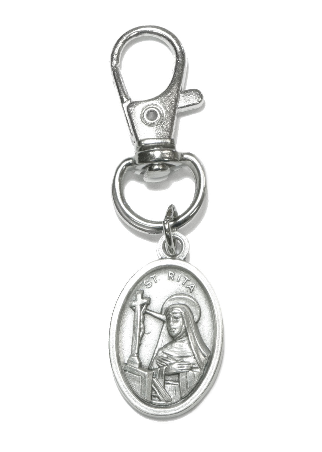 Saint Rita Medal Clip