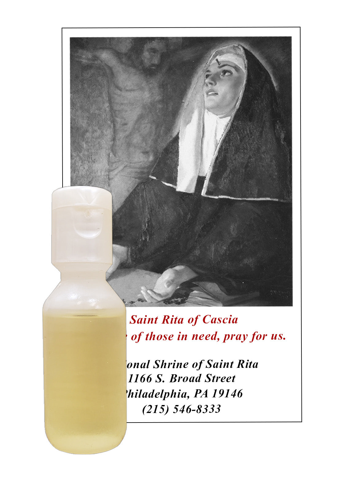 Saint Rita Holy Oil