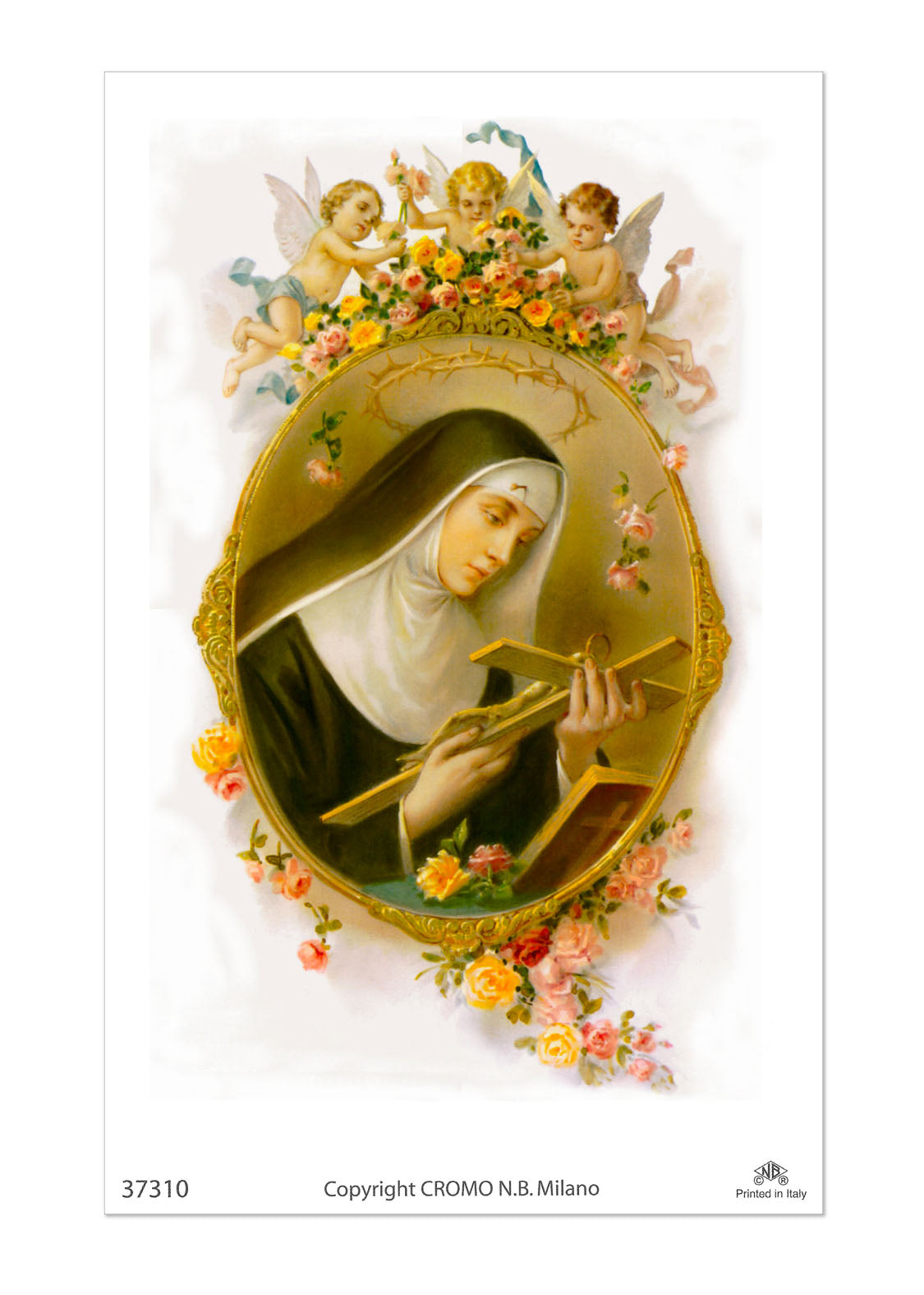 Saint Rita Printable Saint Rita Print – National Shrine of Saint Rita of Cascia